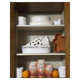 French White Corning Ware Casserole Dishes +