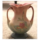 Magnolia Hull Art Pottery Double Handled Vase