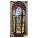 Howard Miller Majestic II Curio Grandfather Clock