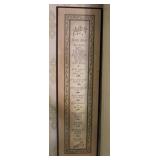 House Rules Vertical Wooden Print by Linda Spivey
