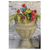 32" Plastic Molded Urn Style Planter #2