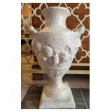 Neoclassical Style Decorative Pedestal Urn Vase #1