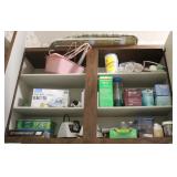 2 Cabinets of Laundry Room Contents