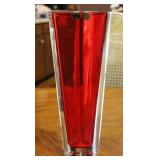 Bohemia Czech Lead 24% PhO Red Decor Vase