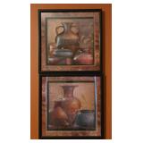 "Earthen Vessels 1 and 2" by Janet Stever