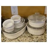 CorningWare French White Dish Collection