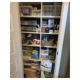 Bathroom Closet Contents- Must take all
