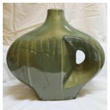 Frankoma Style Drip Glaze Ceramic Vase
