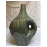 Frankoma Style Drip Glaze Jug Vase