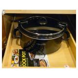 Crock Pot Slow Cooker w/ Manual