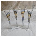 Paul Nagel K&K Styling Champagne Glasses- 4pc