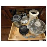 Blender, Fondo Machine, & Pampered Chef Items +