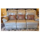Faux Leather Reclining Couch 76x38