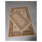 2pc Oriental Style Rug Set