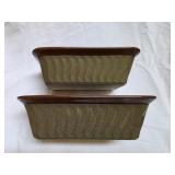 Paula Deen Stoneware Loaf Pans- 2pc