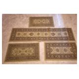 4pc Oriental Style Rug Set