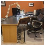 Office Desk, Chair, Computers ETC- upstairs