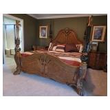 "Paradisio" Four Poster King Bed by Michael Amini