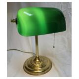 Emeralite Style Green Shade Banker