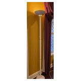 White Pole Style Floor Lamp
