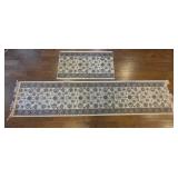 2pc Persian Style Rug Set