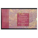 THE THOMAS JEFFERSON COIN & CURRENCY SET -