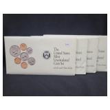 (4) 1992 U.S. MINT UNC COIN SETS