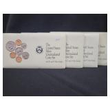 (4) 1992 U.S. MINT UNC COIN SETS