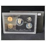 1992 U.S. MINT SILVER PROOF SET - BOX AND COA