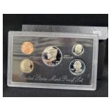 1995 U.S. MINT SILVER PROOF SET - BOX AND COA