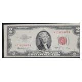 SERIES OF 1953 "RED SEAL" $2 STAR REPLACEMENT NOTE