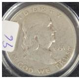 1951-D FRANKLIN SILVER HALF DOLLAR -