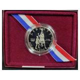 1995 ATLANTA OLYMPICS CLAD PROOF HALF DOLLAR -