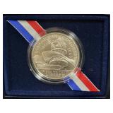 2000 LIBRARY OF CONGRESS UNC SILVER DOLLAR -