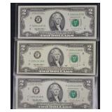 (3) SERIES OF 1995 - CONSECUTIVE SERIAL NUMBER $2