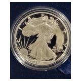 1994-P PROOF SILVER EAGLE - BOX AND COA