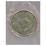1991 MOUNT RUSHMORE UNC CLAD HALF DOLLAR -