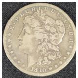 1880-S MORGAN SILVER DOLLAR
