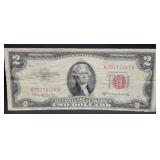 SERIES 1953-C RED SEAL $2 NOTE
