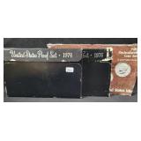 1974 AND 1976 U.S. MINT PROOF SET & 1985 UNC COIN