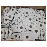APPROX. 600 LINCOLN WHEAT CENTS: 1910
