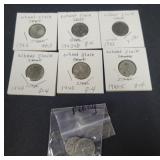 (9) STEEL LINCOLN WHEAT CENTS