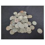 (90) LINCOLN WHEAT STEEL CENTS