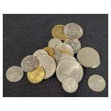 (24) FOREIGN COINS: CANADA, GREECE, MEXICO & MORE