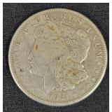 1921-S MORGAN SILVER DOLLAR - 90% SILVER, 26.73 GR