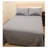 (Full) Metal Framed Wall Hanging Headboard Bed