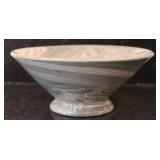 Hand Made & Hand Glazed Signed Pottery Bowl