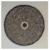 Spiral Braided Jute Round Art 24"