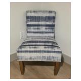 Hooker Furniture Blue & White Stripe Accent Chair