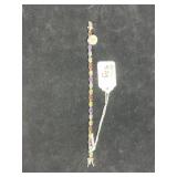 ROSS SIMONS STERLING SILVER MULTI-GEMSTONE TENNIS